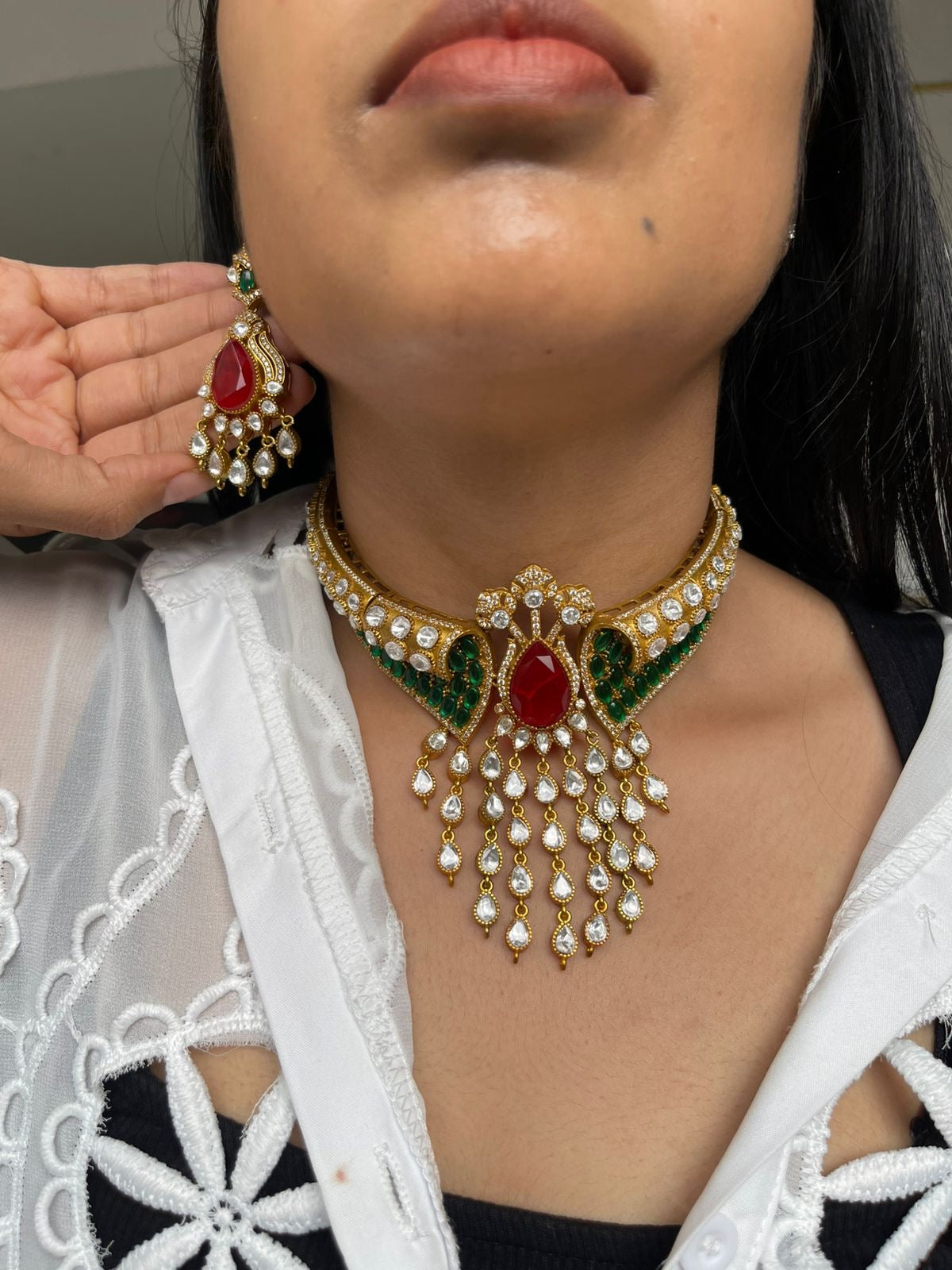 Multi Royal Collar Choker Set
