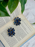 Navy Blue Whisper Studs