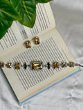 Yellow Glimmer Neckpiece Set