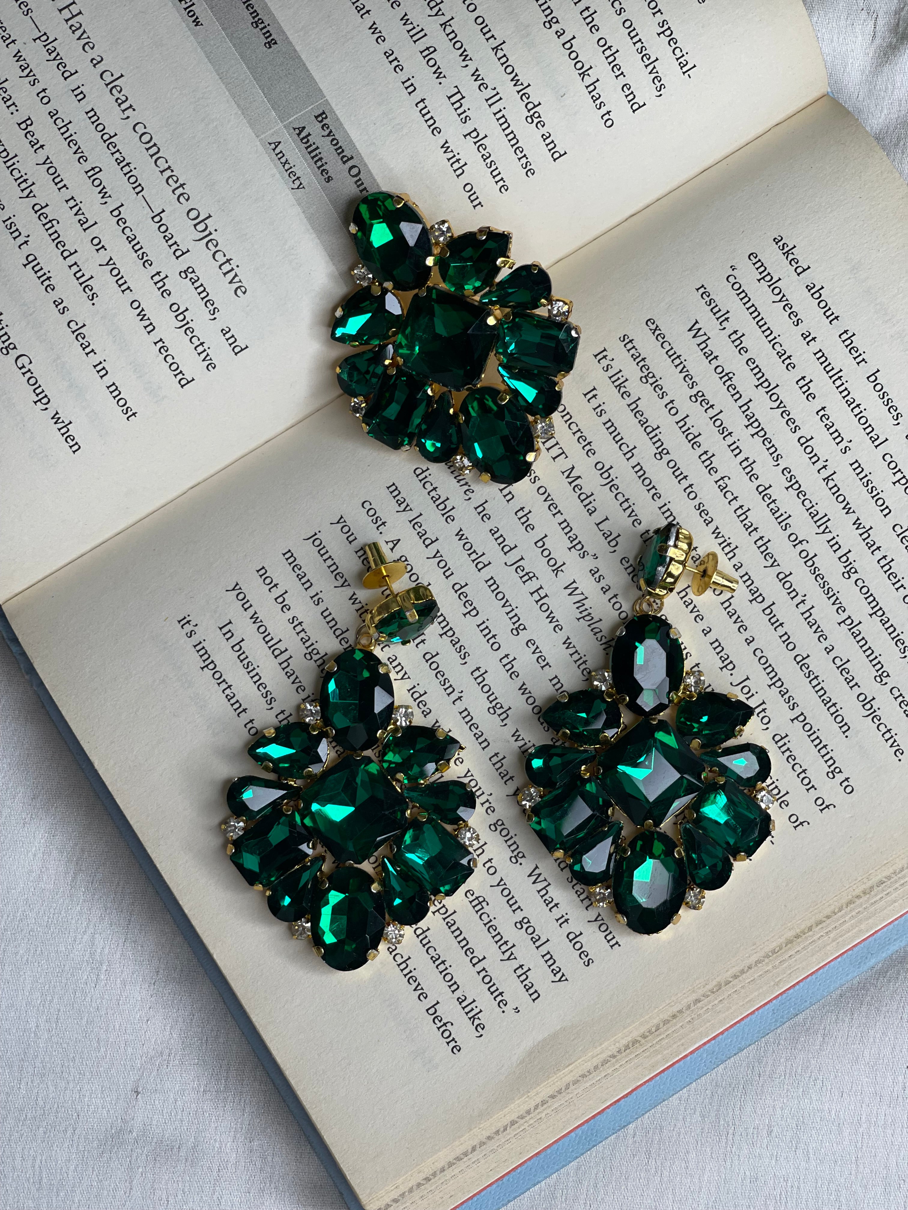 Emerald Royale Neckpiece Set