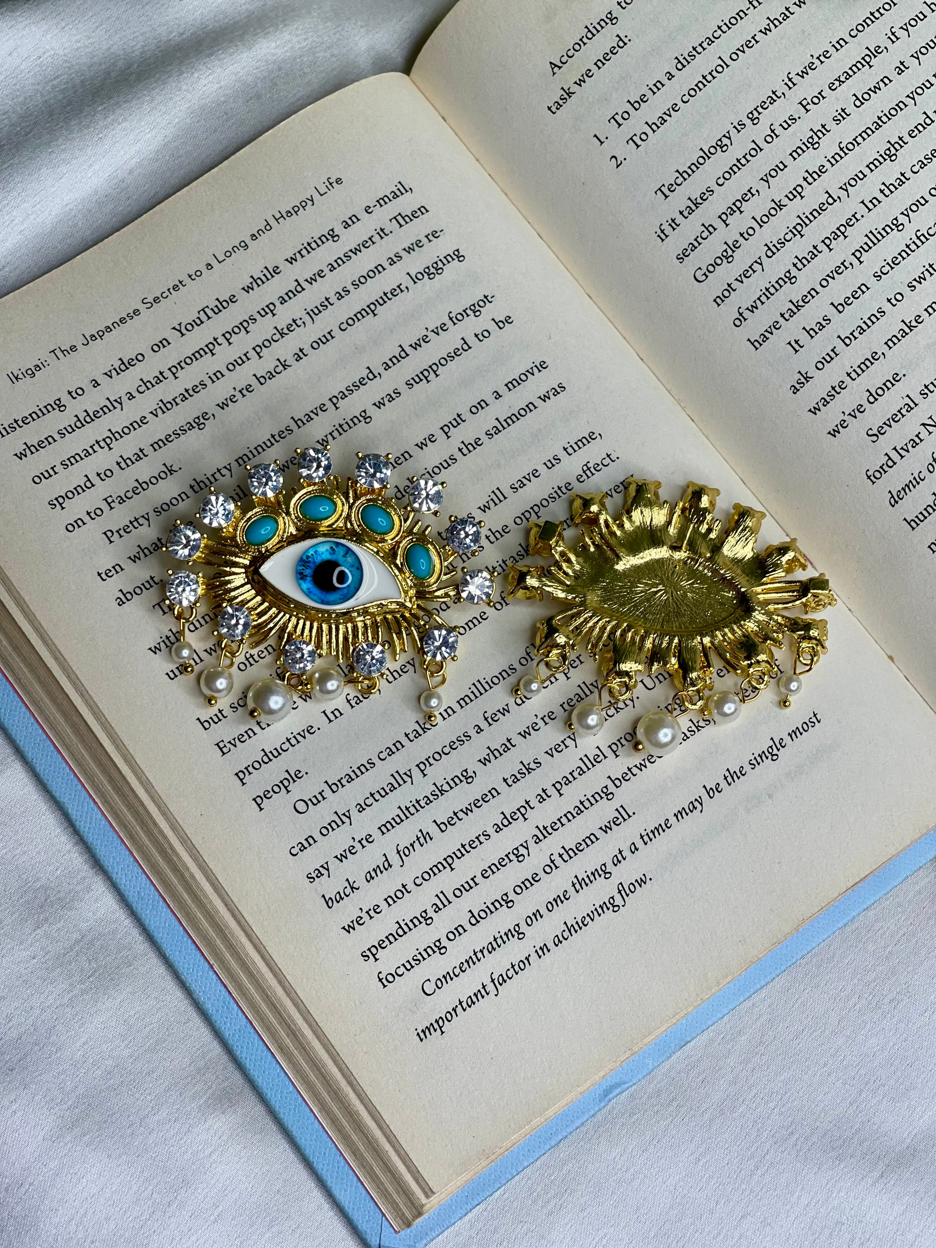 Evil Eye Charm Earrings