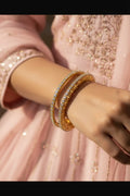 Crystal Line Bangles