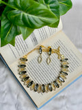 Green Radiant Neckpiece Set