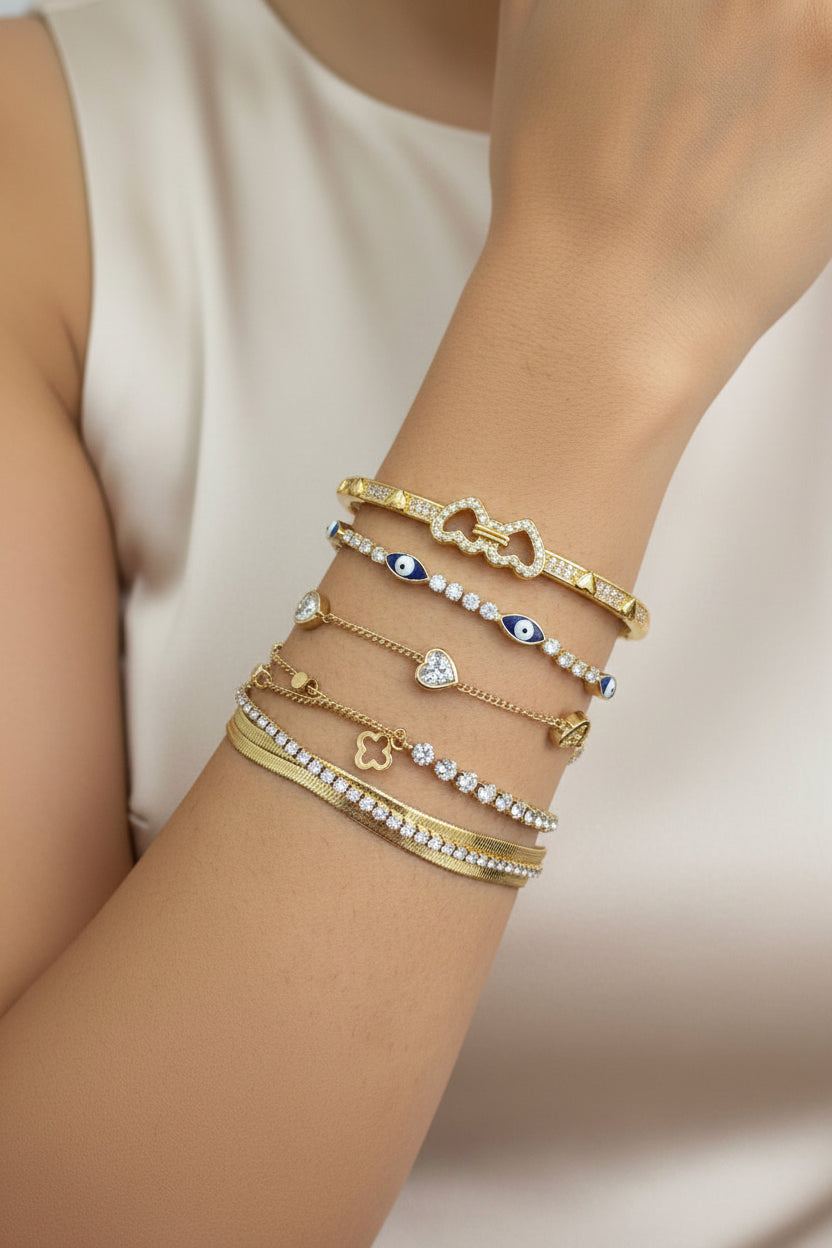 Luxe Glam Bracelet Stack