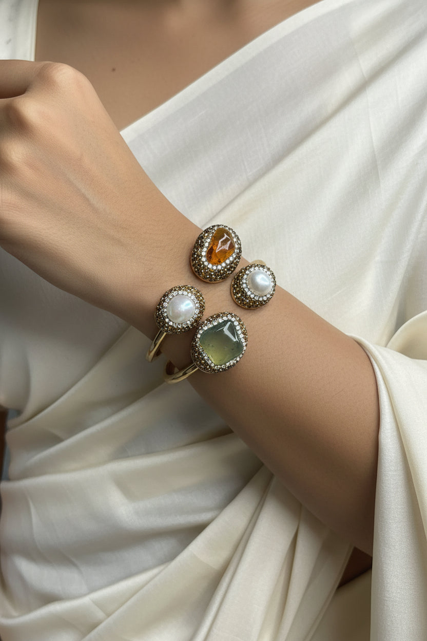 Multi Gemstone Luxe Bracelet