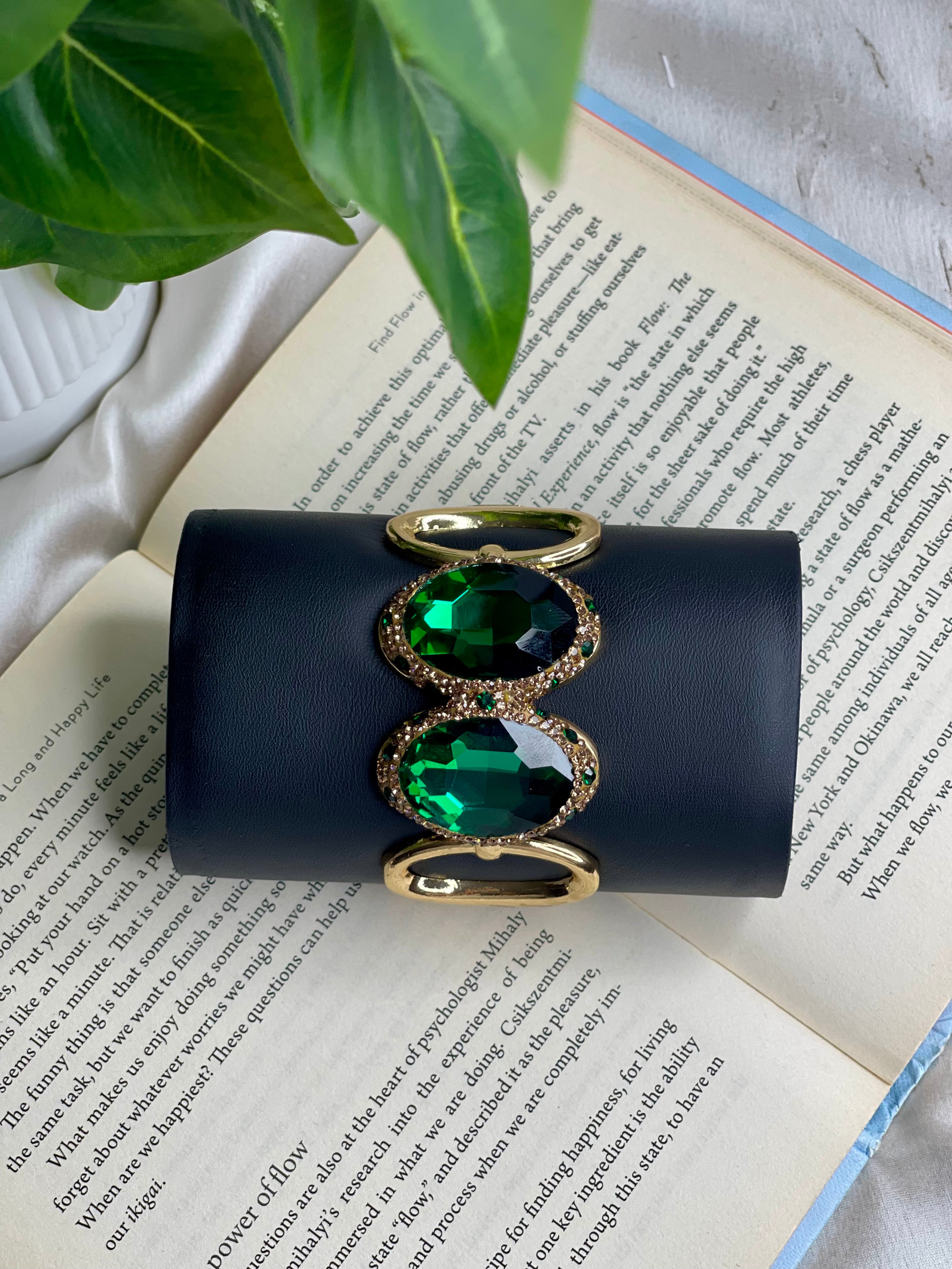 Emerald Luxe Gemstone Bracelet