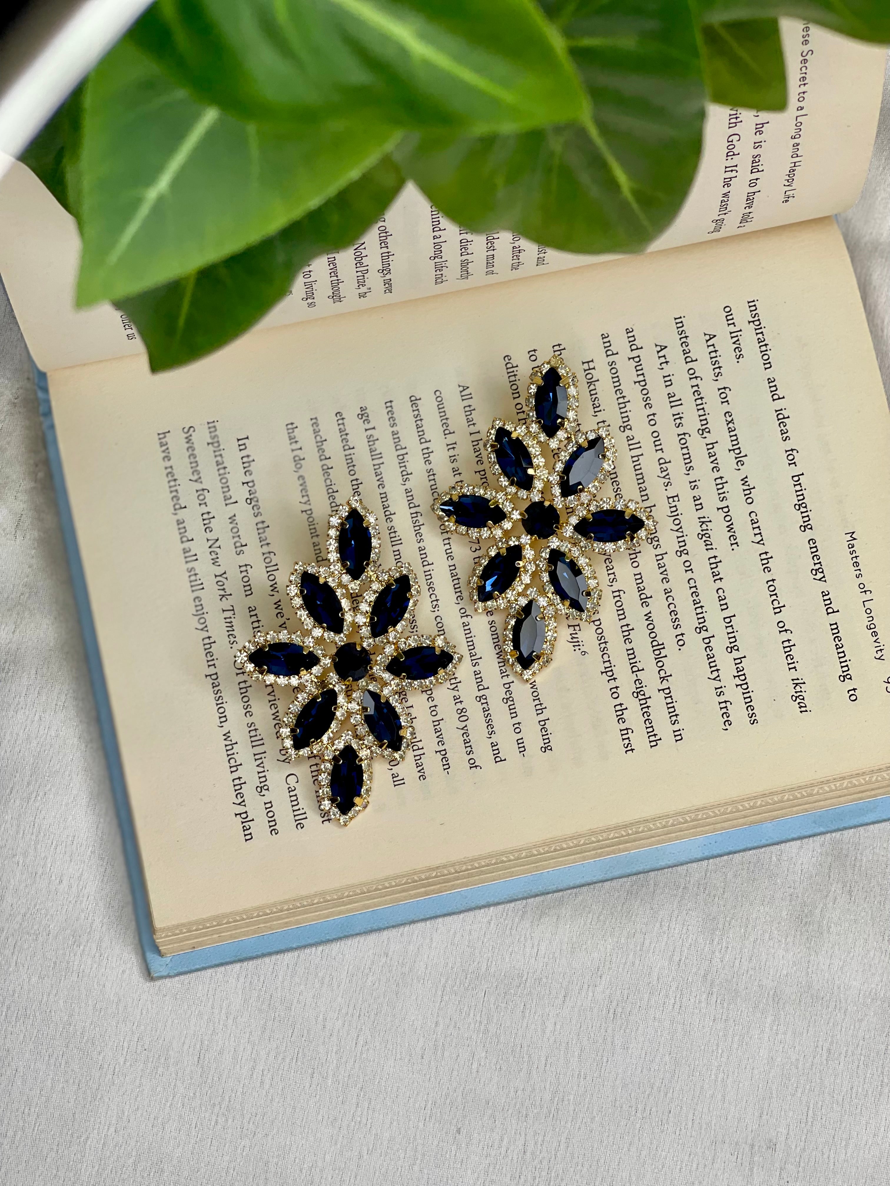 Riyal Blue Midnight Earrings
