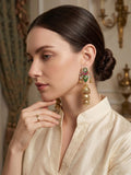 Emerald Sukoon Kashmiri Jhumki Earrings