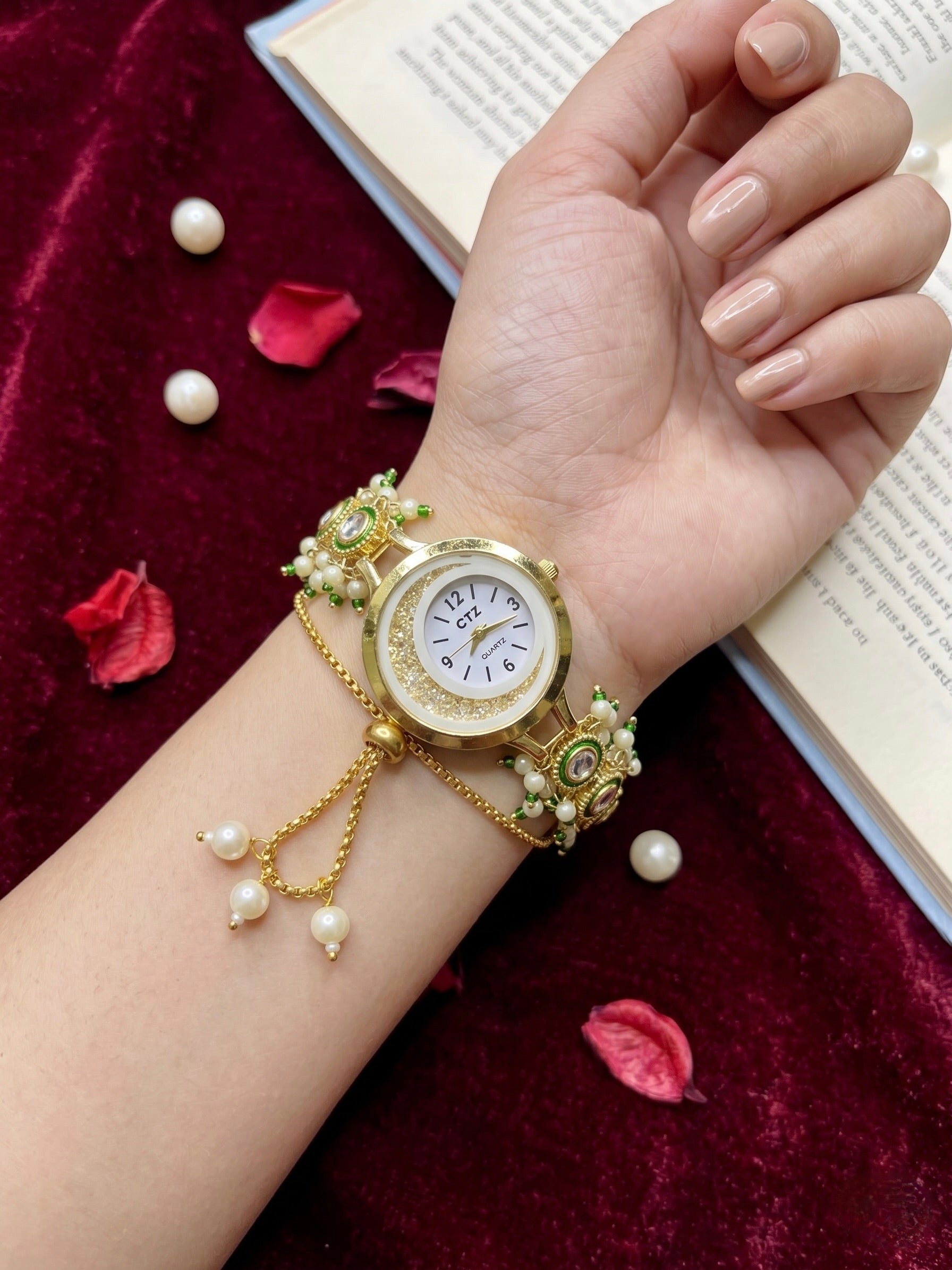 Green Shikara Kashmiri Watch