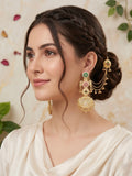 Multi Aabroo Kashmiri Kaanchain Earrings