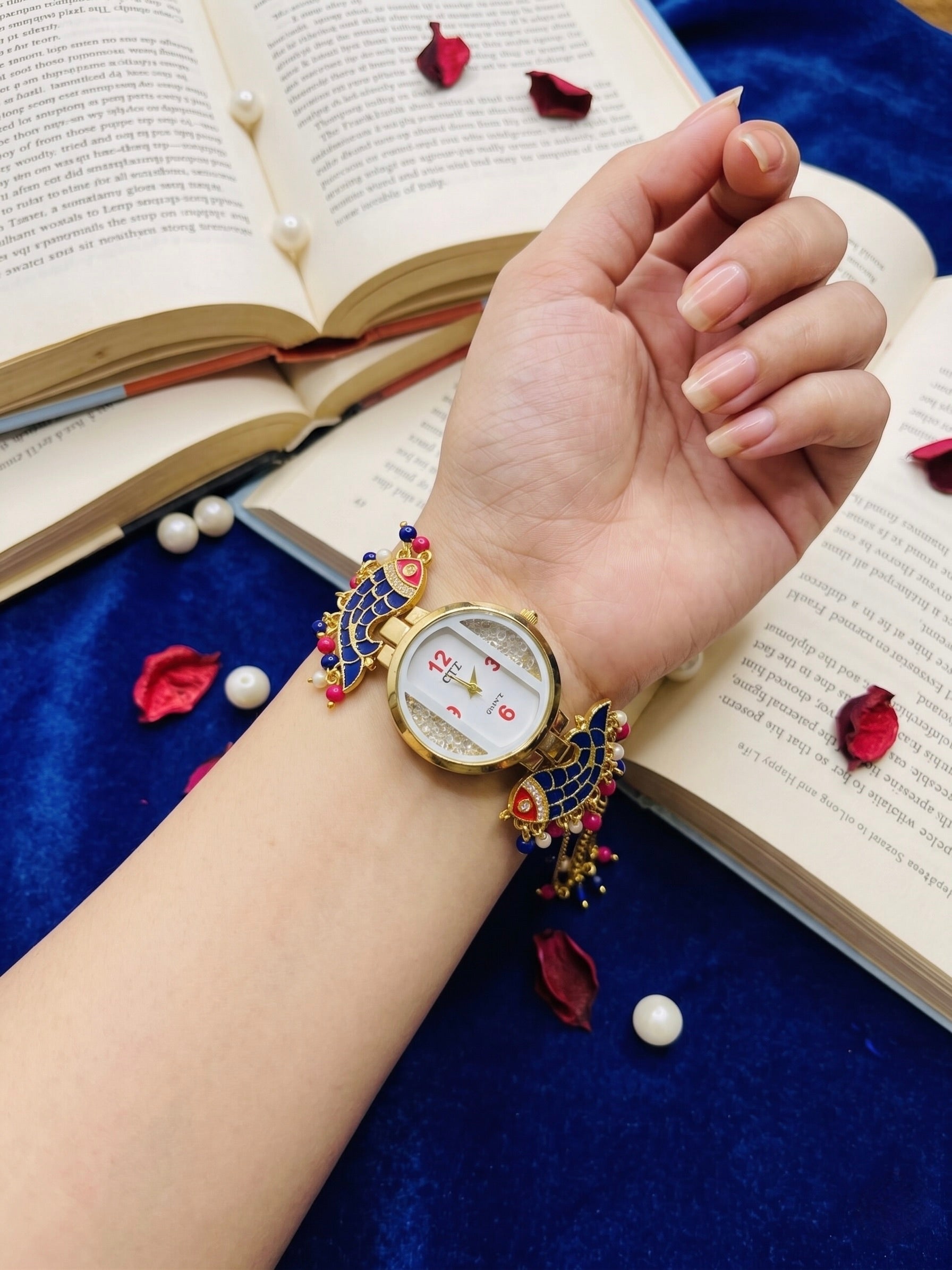 Blue Mehreen Kashmiri Watch