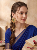 Multi Star Kashmiri Earrings