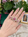 Rani Noor Triple Ring