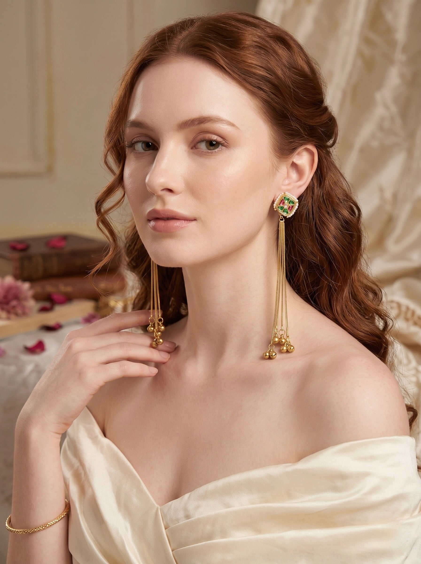 Multi Yamini Kashmiri Dejhoor Earrings