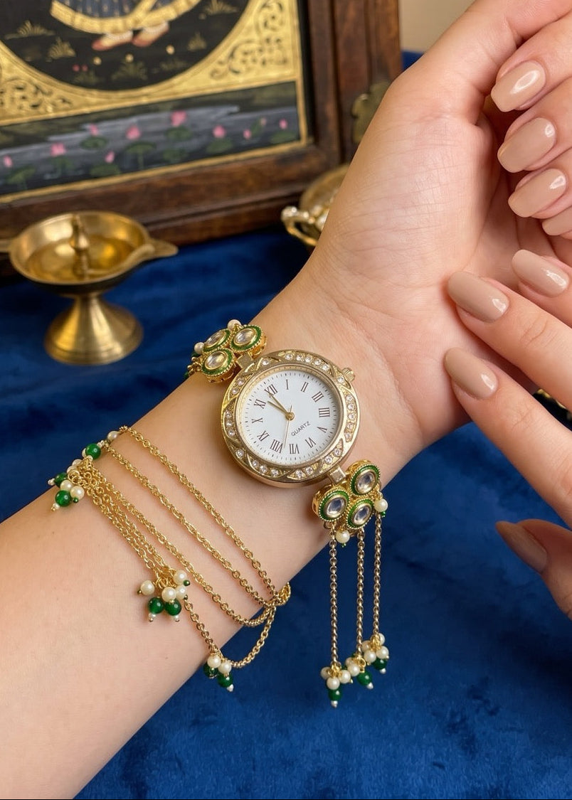 Green Sufi Kashmiri Watch