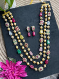 Multi Triple Layer Antique Beaded Mala