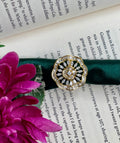 Floral Radiance Statement Ring