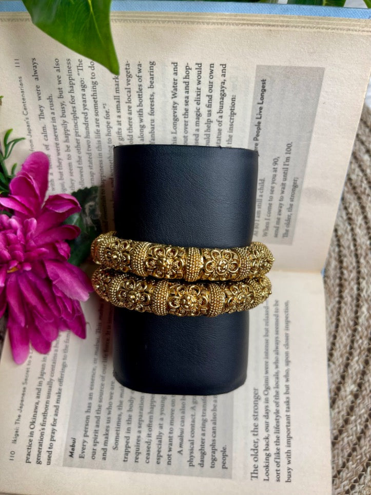 Myra Floral Heritage Bangles