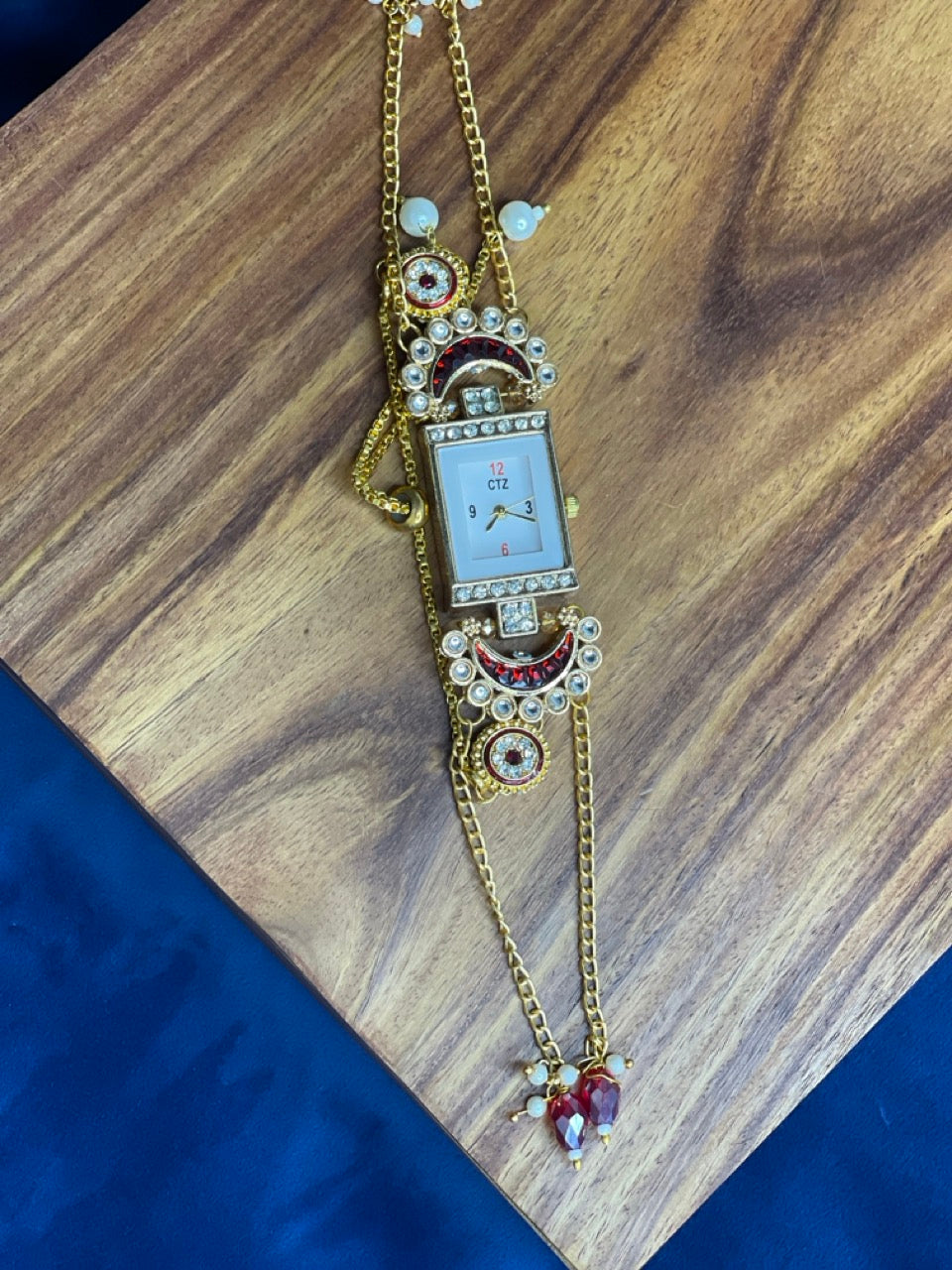 Red Ruby Kashmir Watch