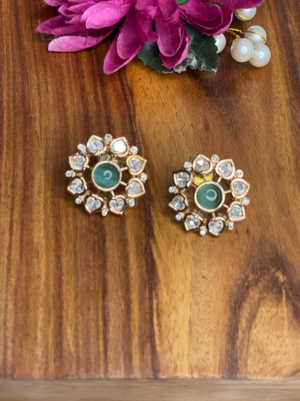 Mint Chandrika Ethnic Studies Earrings