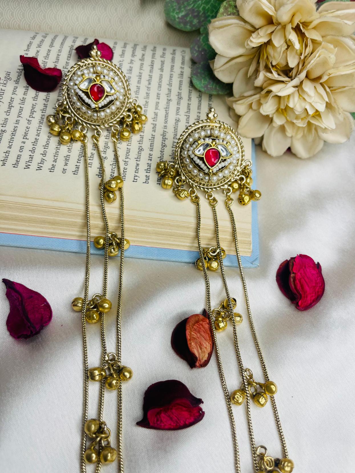 Ruby Khwaab Dejhoor Earrings