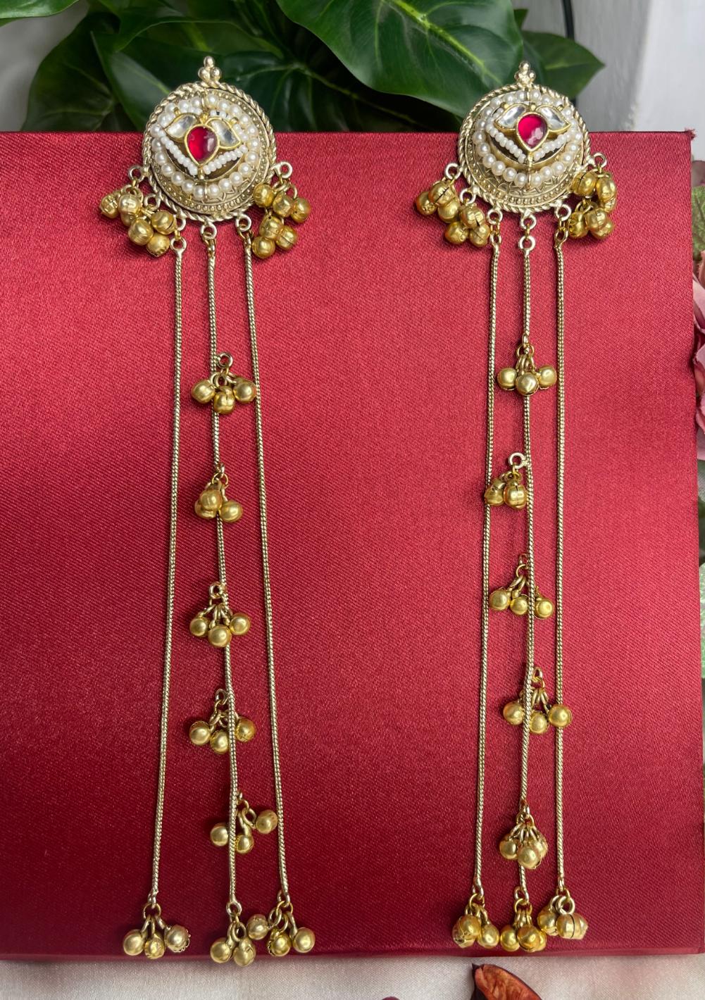 Ruby Khwaab Dejhoor Earrings