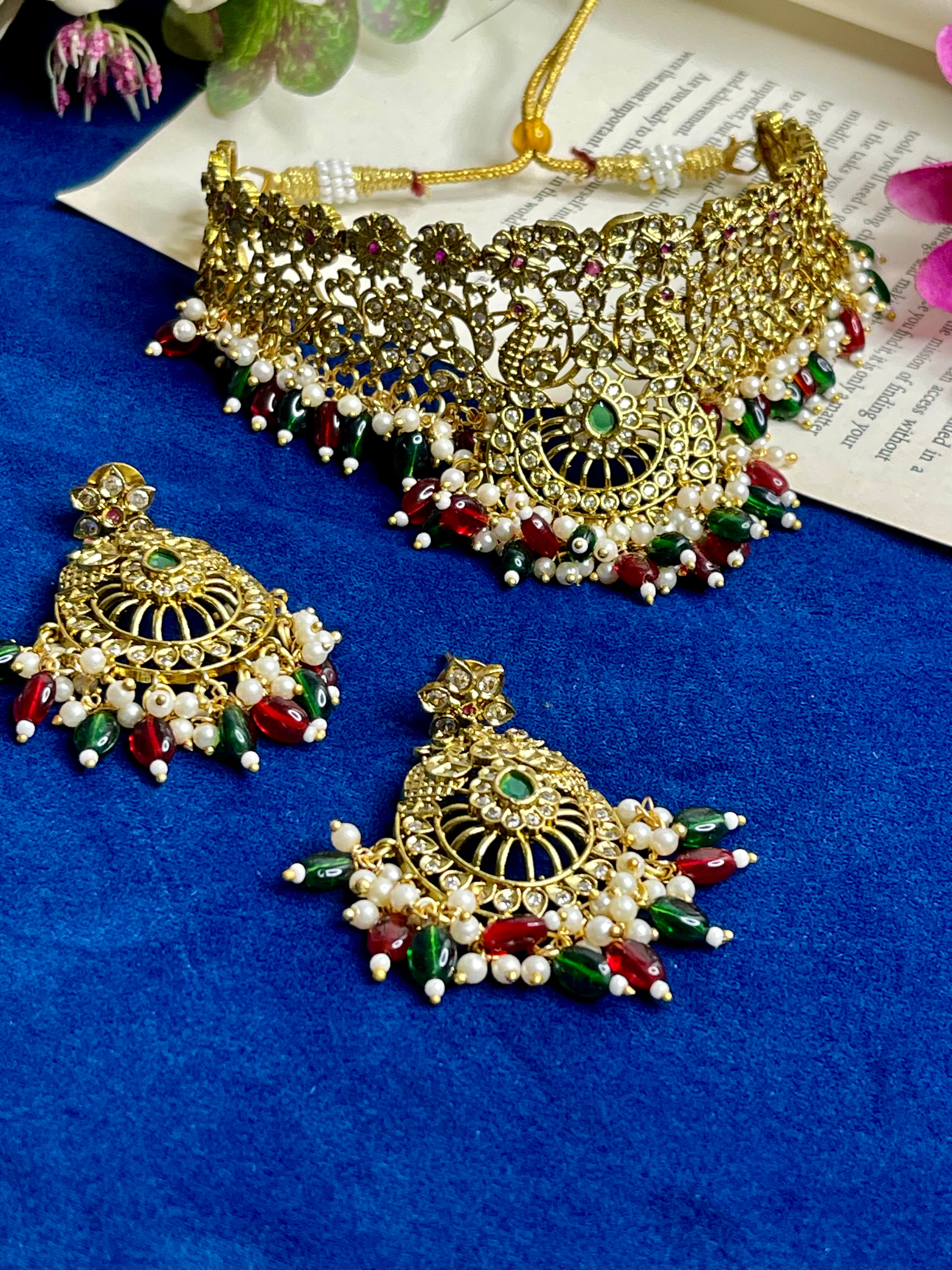 Noor Nazakat Choker Set