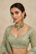 Blush Mint Heritage Choker Set