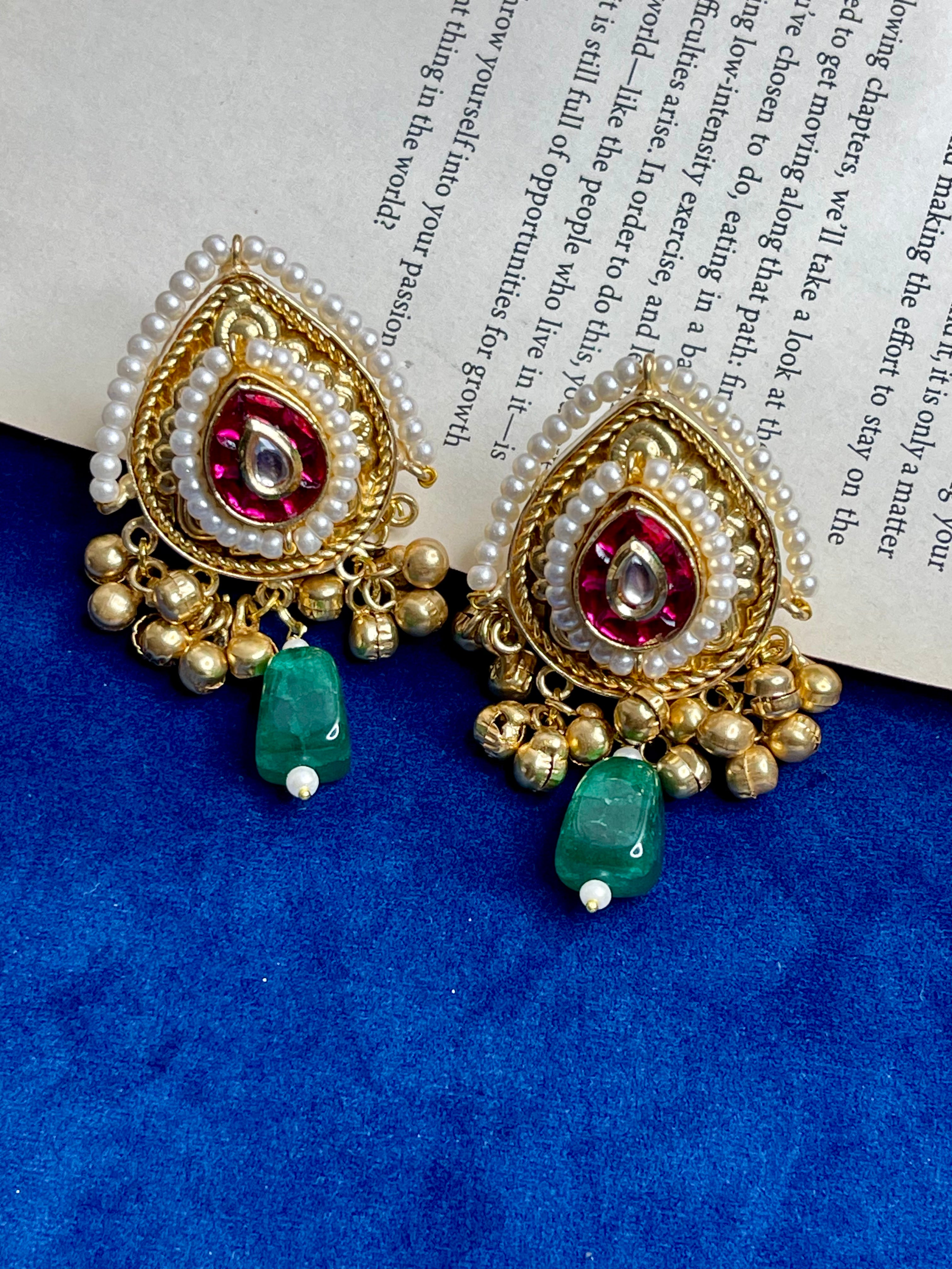 Butterfly Kundan Choker Set