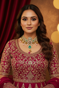 Gulbahar Kashmiri Ghunghroo Choker Set
