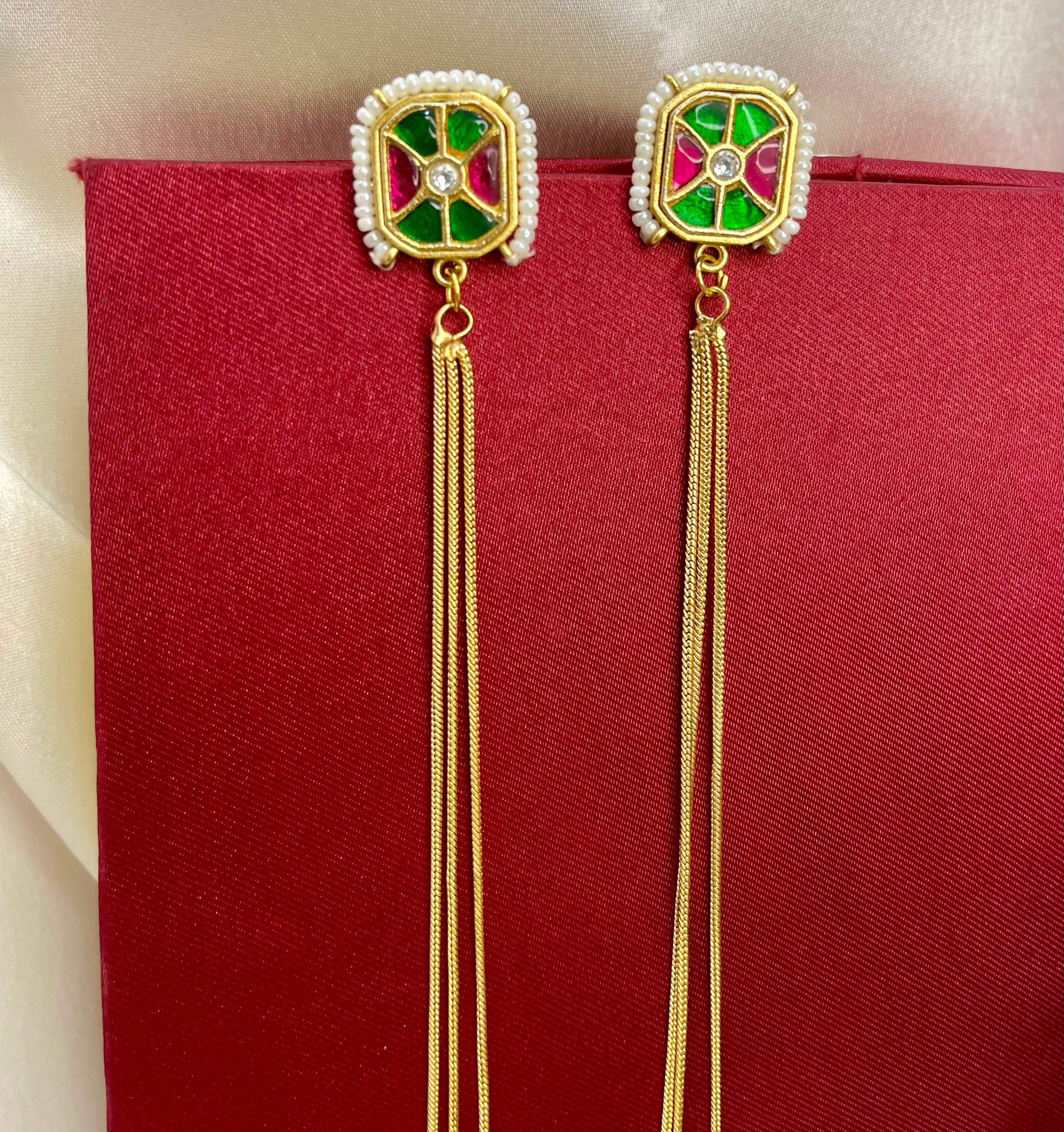 Multi Yamini Kashmiri Dejhoor Earrings