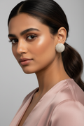 Pearl Dome Statement Studs