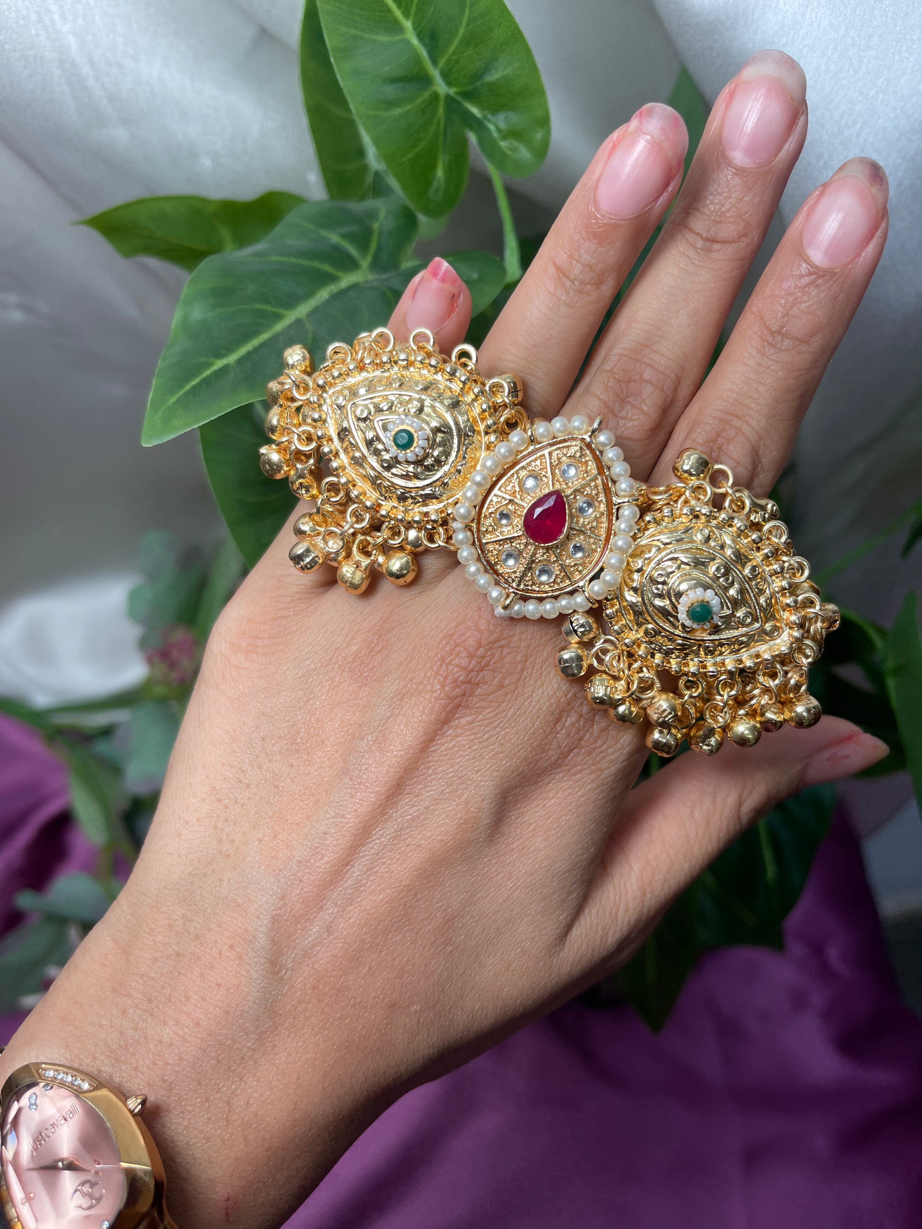 Golden Royal Statement Ring