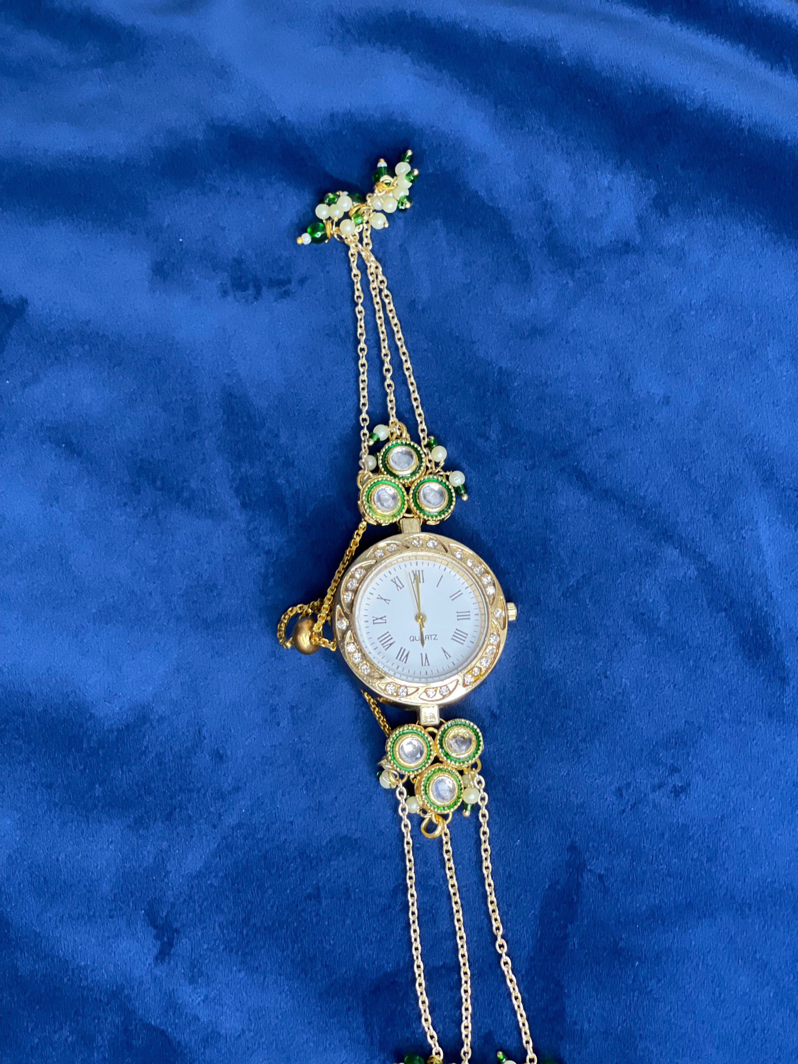 Green Sufi Kashmiri Watch