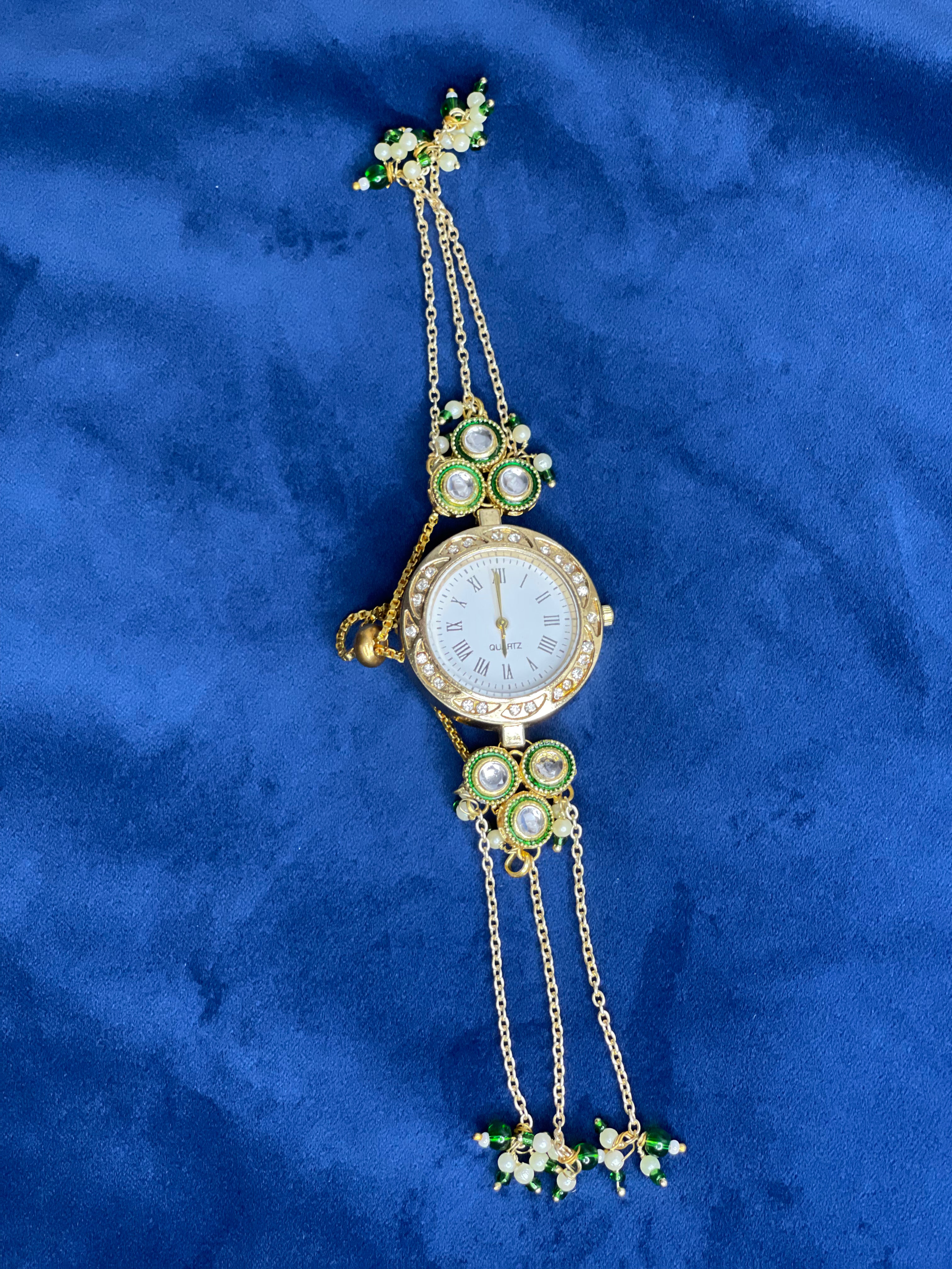 Green Sufi Kashmiri Watch