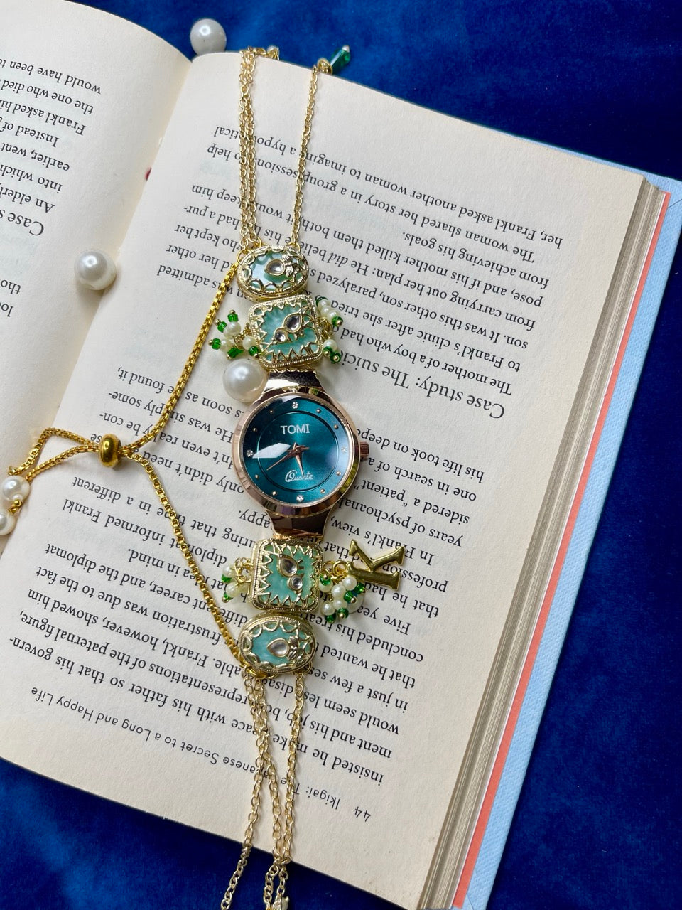 Blue Zariya Kashmiri Watch