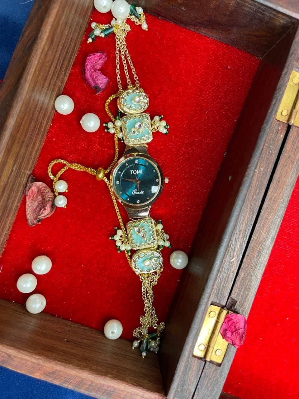 Blue Zariya Kashmiri Watch