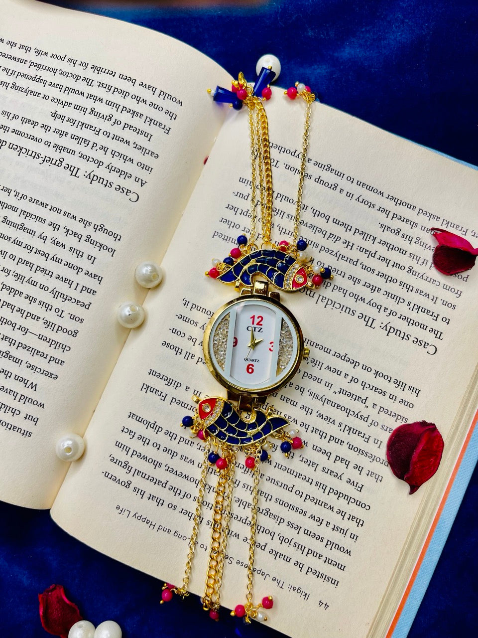 Blue Mehreen Kashmiri Watch