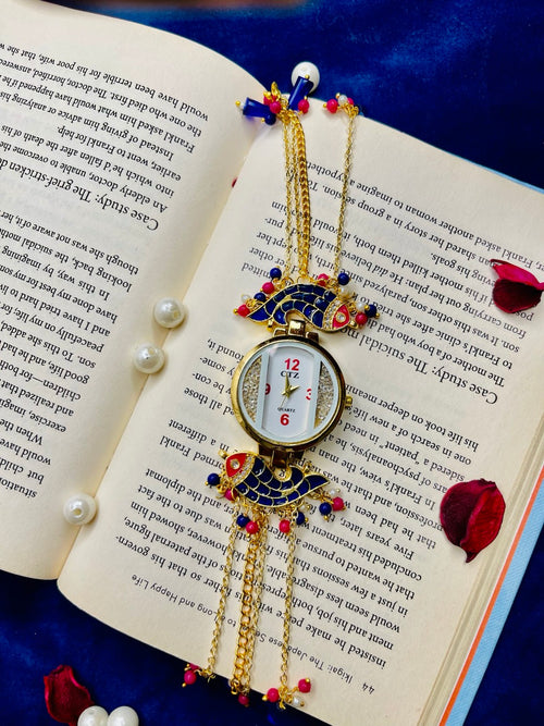 Blue Mehreen Kashmiri Watch
