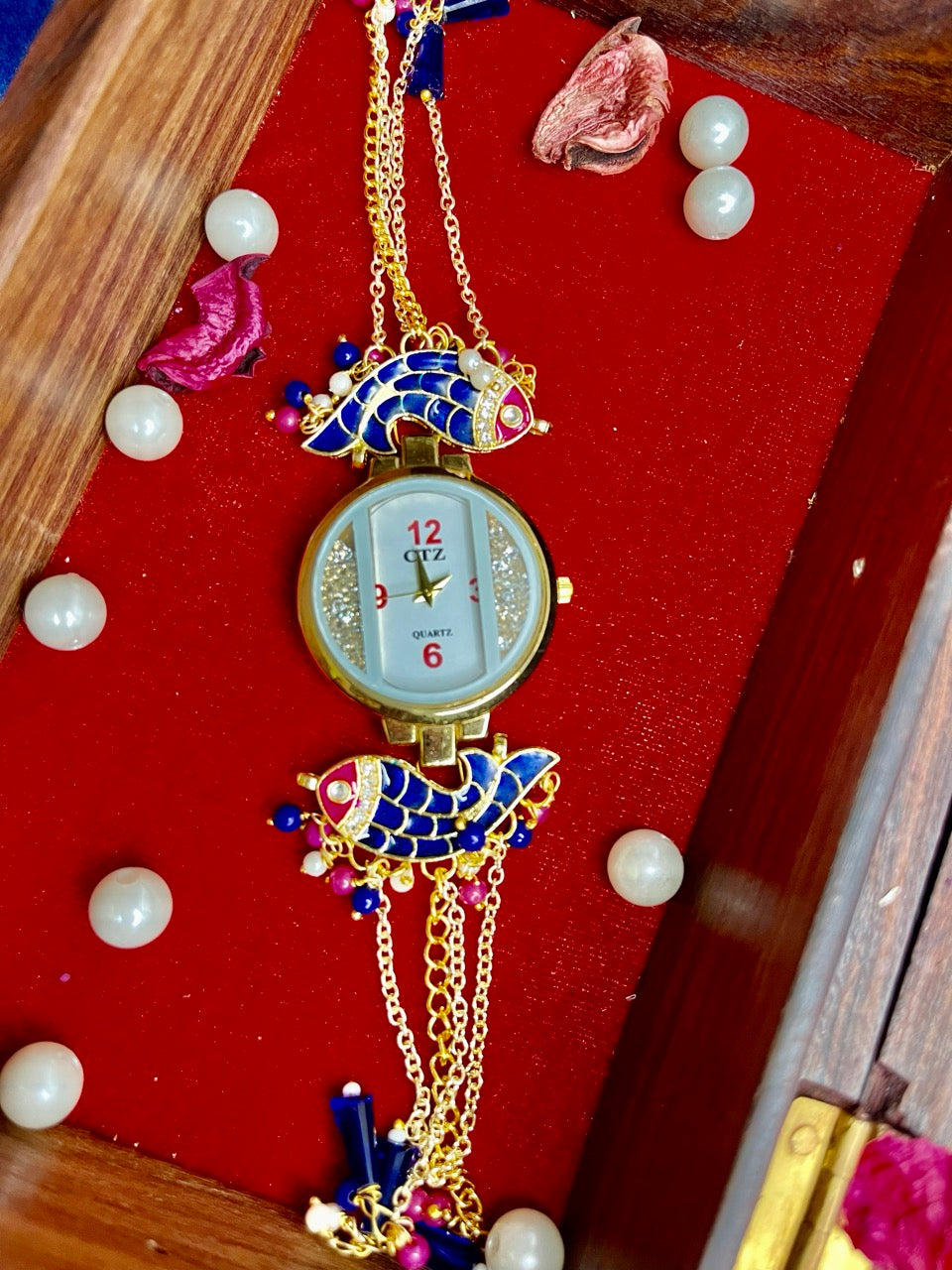 Blue Mehreen Kashmiri Watch