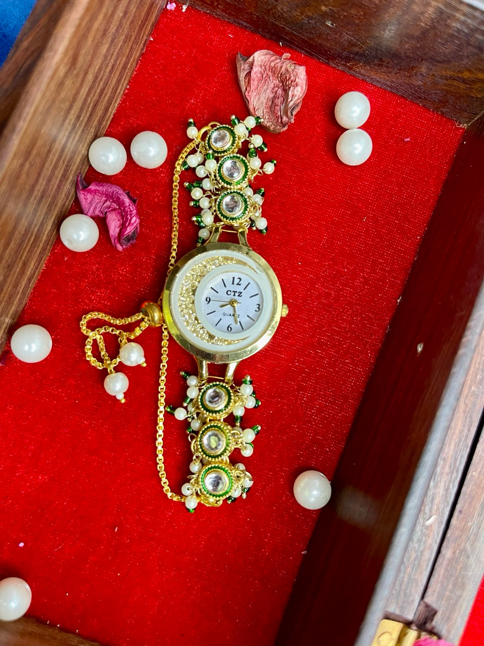 Green Shikara Kashmiri Watch