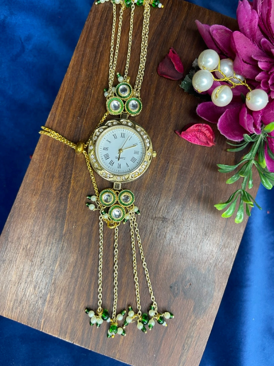 Green Noorani Kashmiri Watch