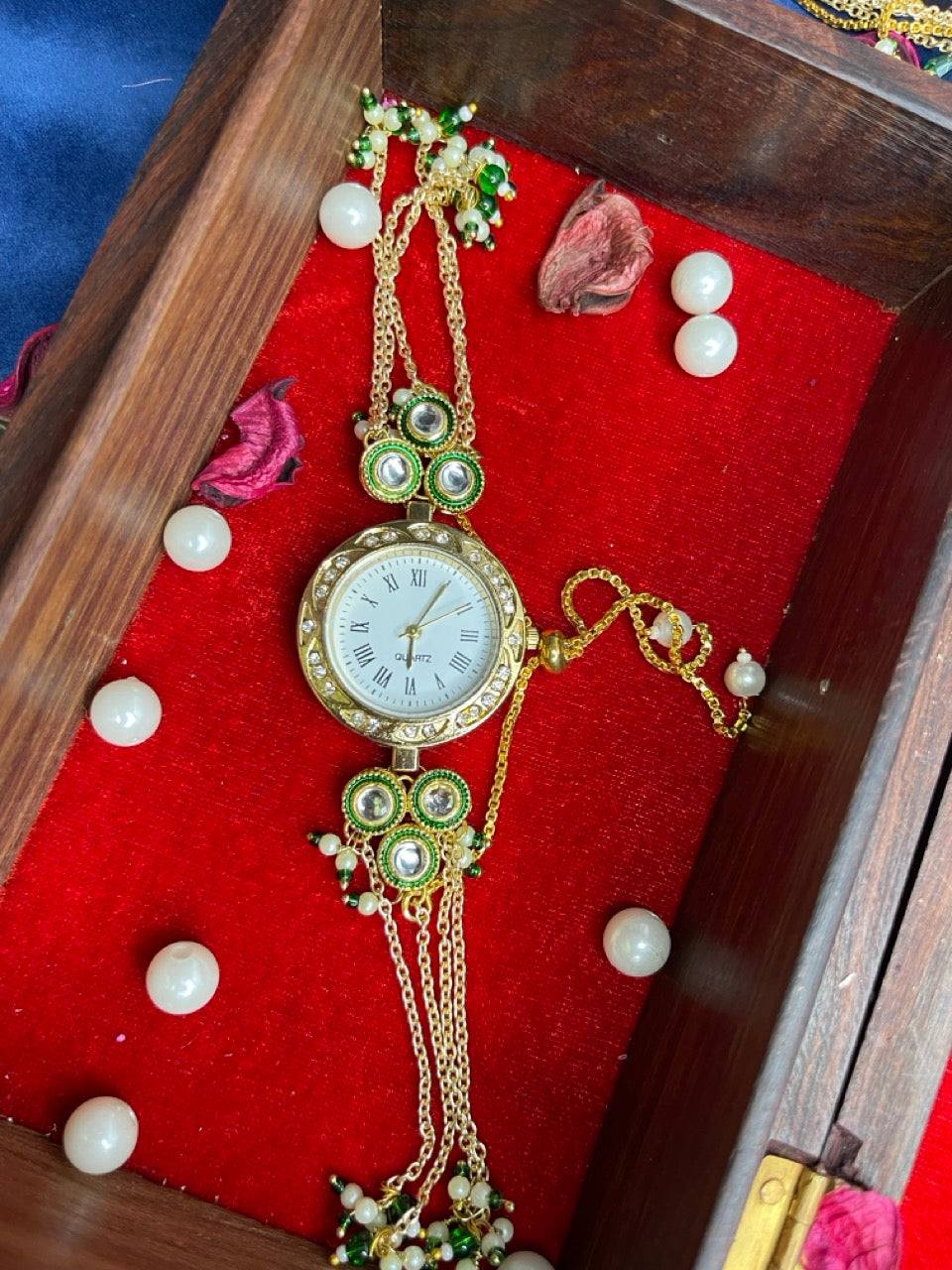 Green Noorani Kashmiri Watch