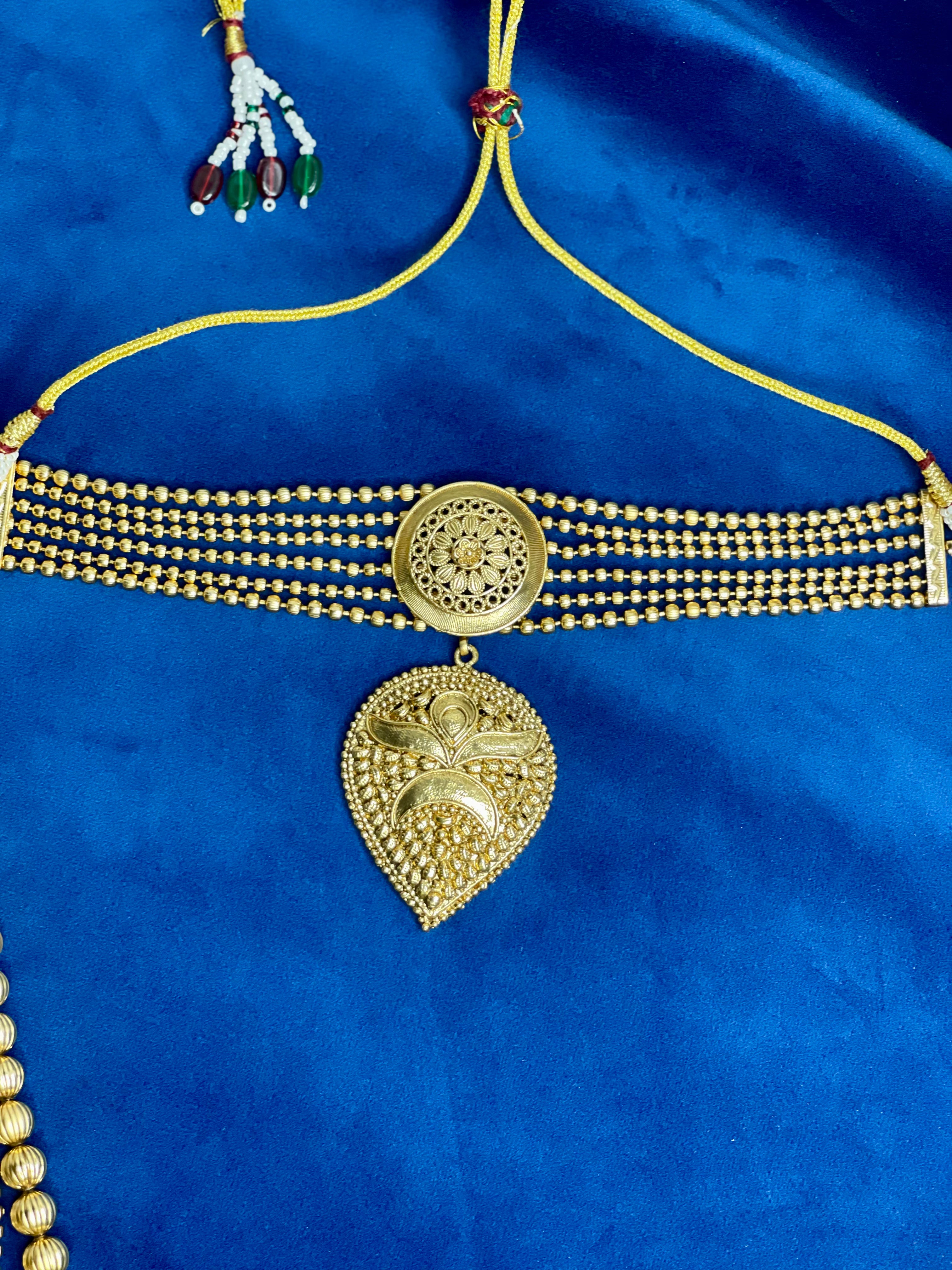 Temple Heritage Layered Neckpiece Set