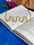 Golden Pearl Wave Statement Facelet
