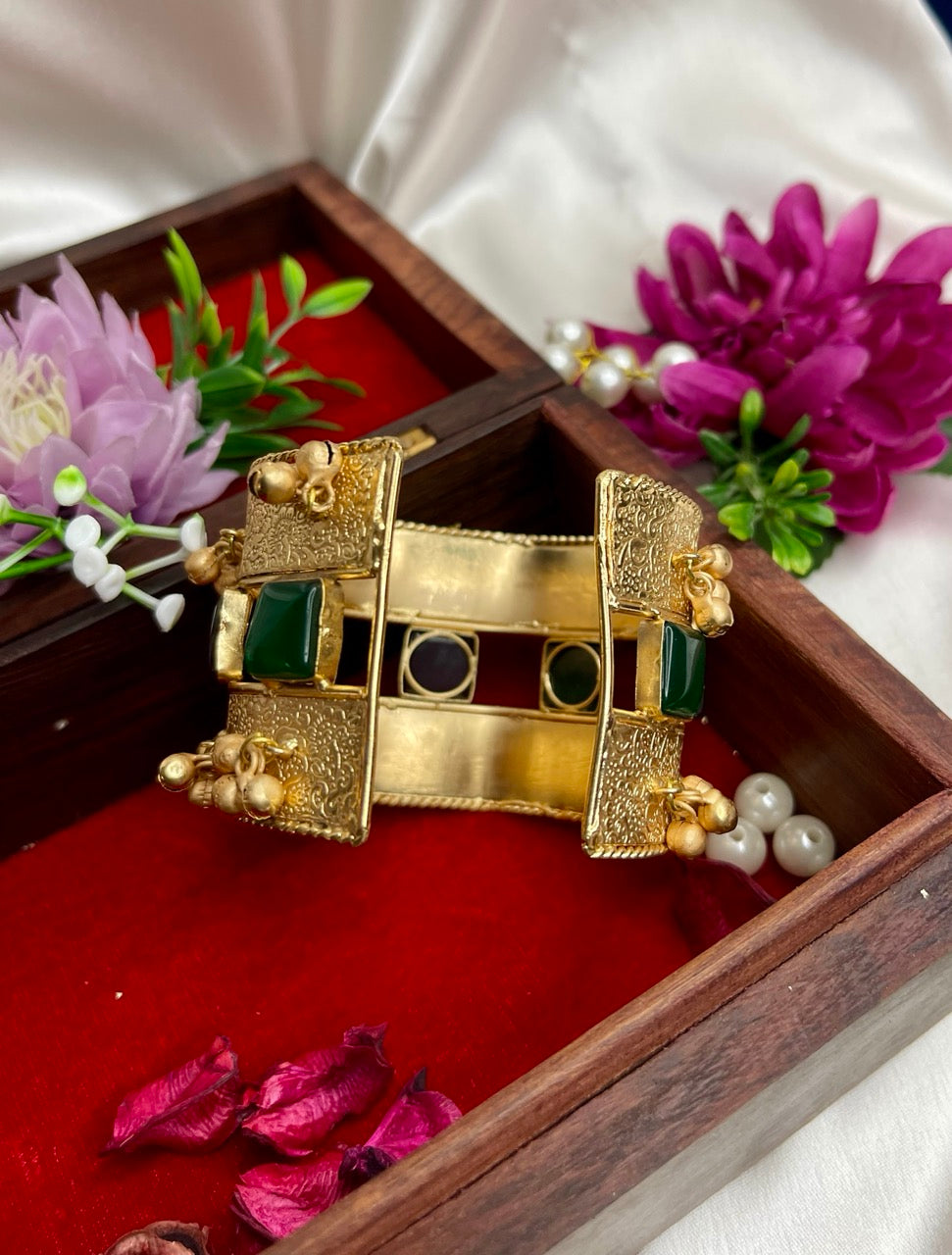 Multi Lotus Kashmiri Kada