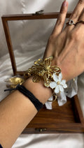 Golden Floral Turkish Handcuff