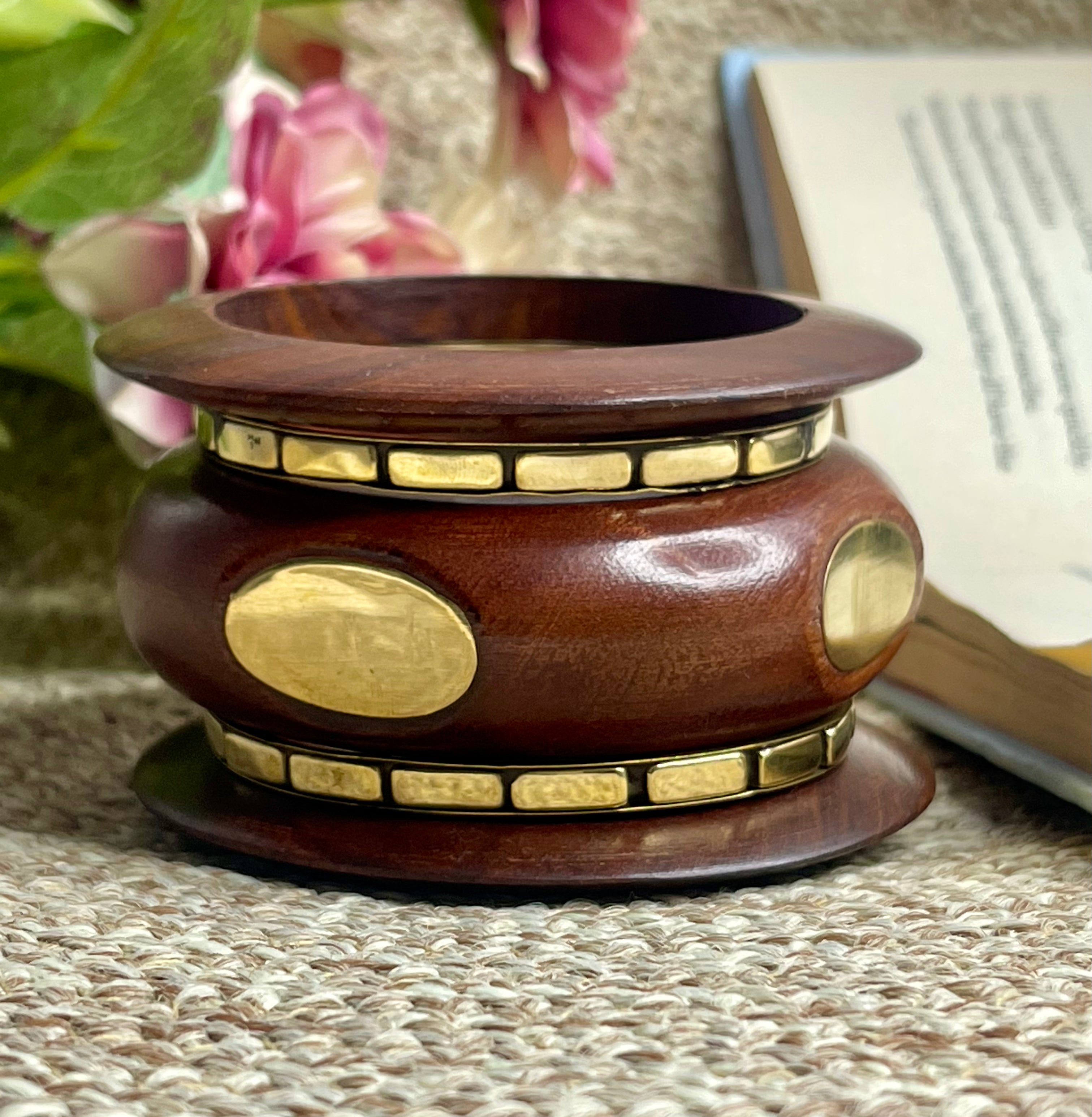 Boho Wooden Bangle Set