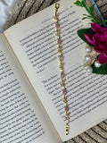 Pink Floral Tulip Bracelet