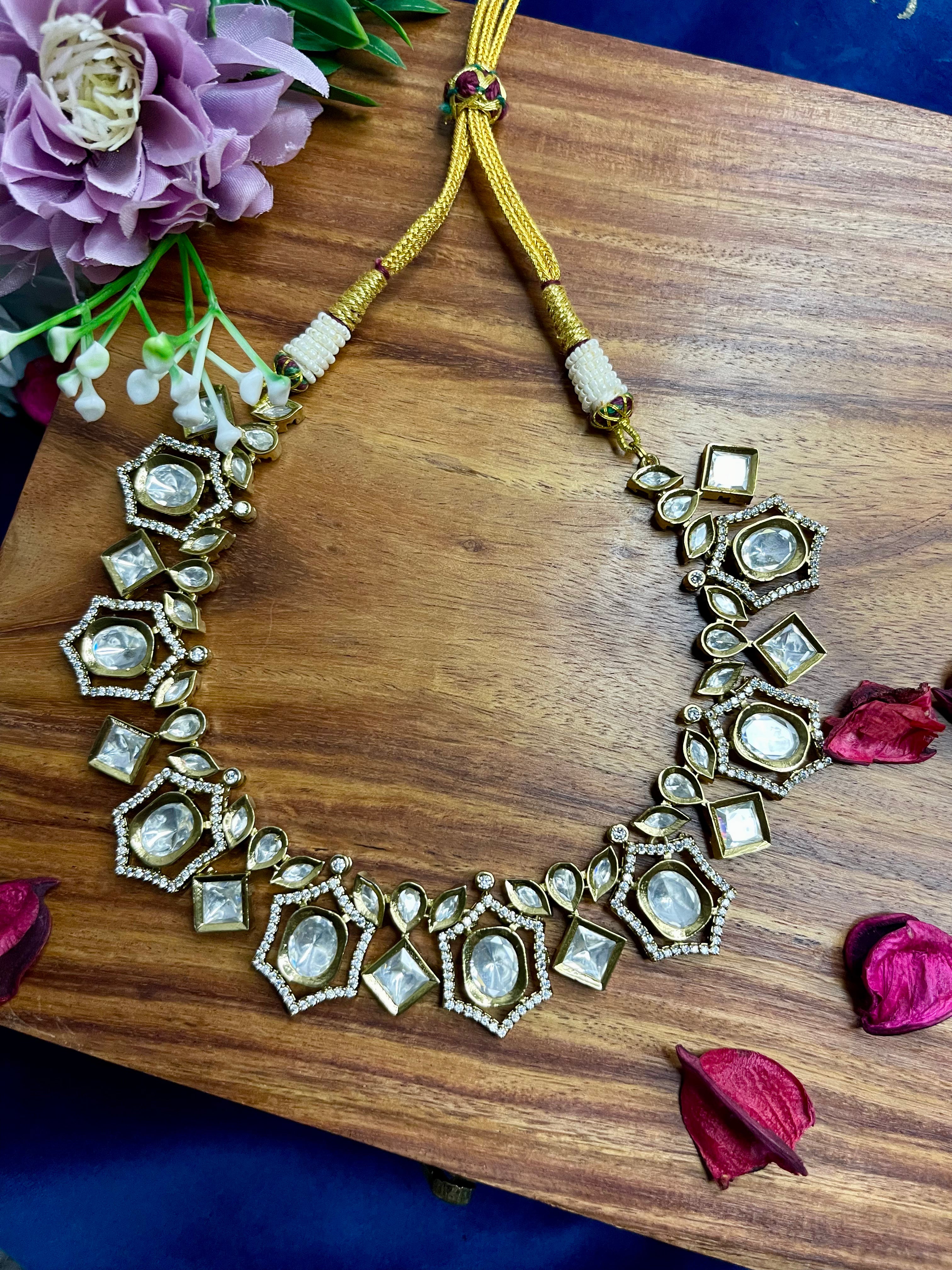 Noor Polki Necklace Set
